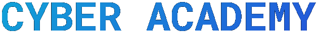 Textové logo CyberAcademy